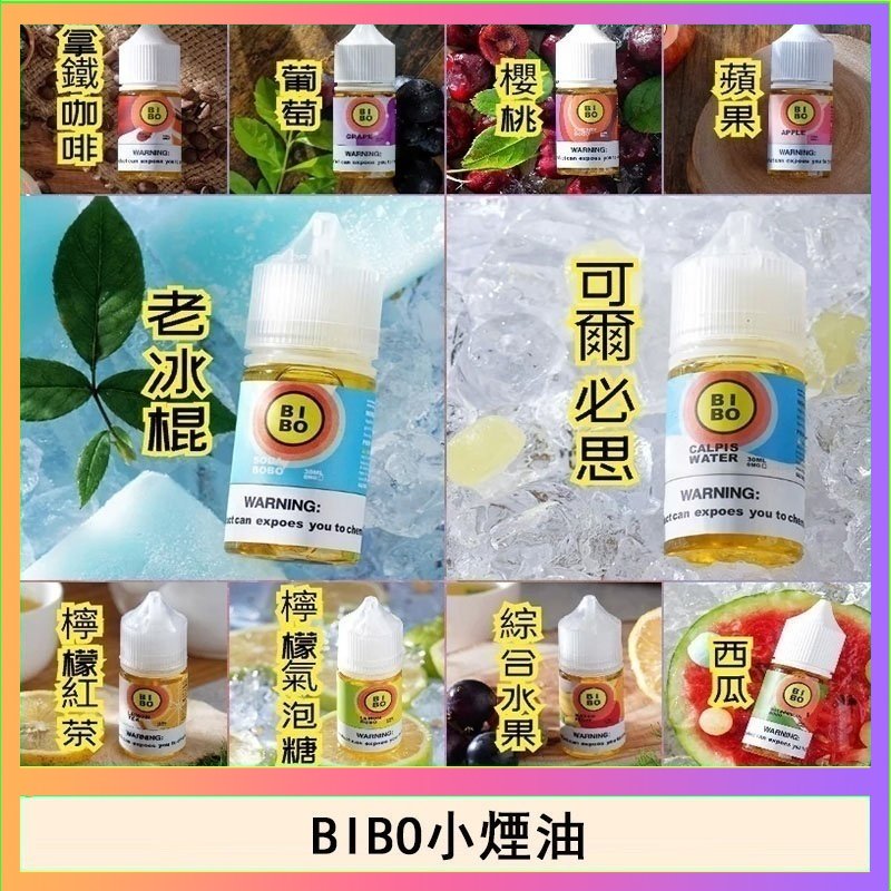 BIBO BIBO經典系列主機小煙油30ML
